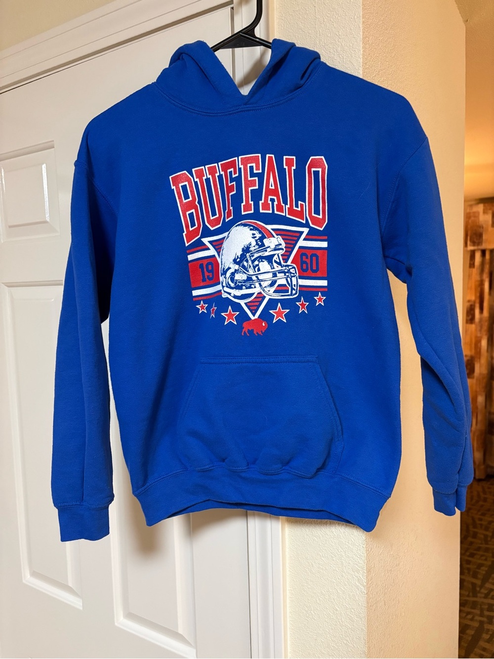 Buffalo Bills Youth Size Large Hoodie Heavyweight . Gildan